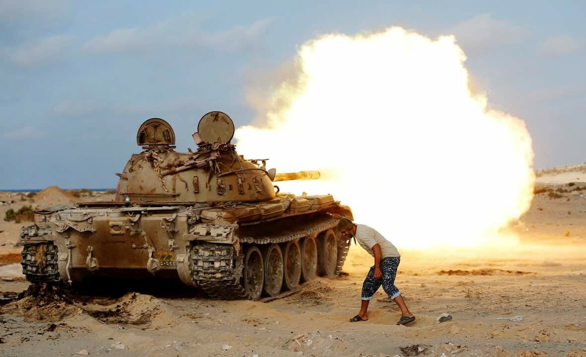 Т-55 в Либия