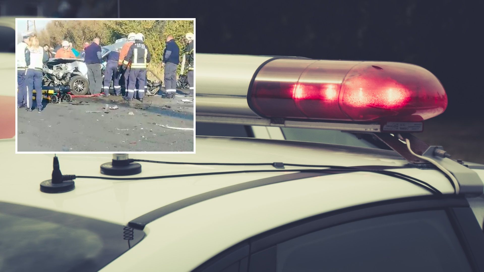 Верижен сблъсък между ТИР и три леки автомобила блокира магистрала