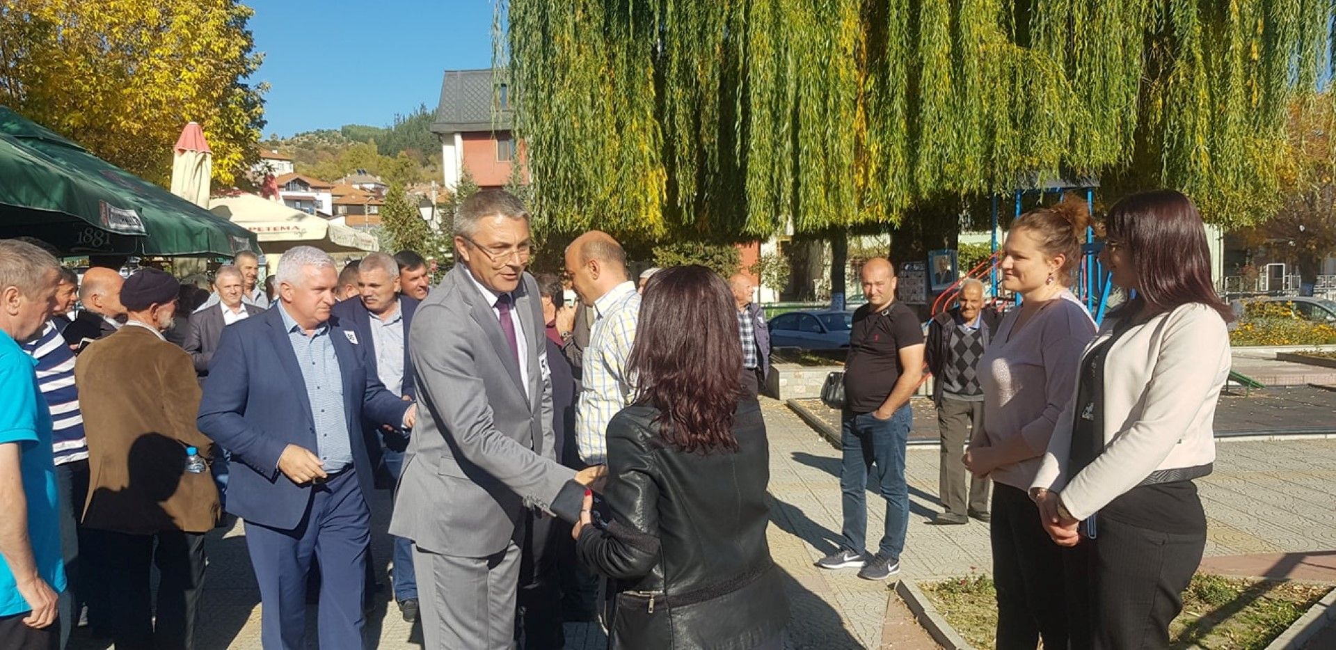 Мустафа Карадайъ сред поддръжници на ДПС от община Гърмен