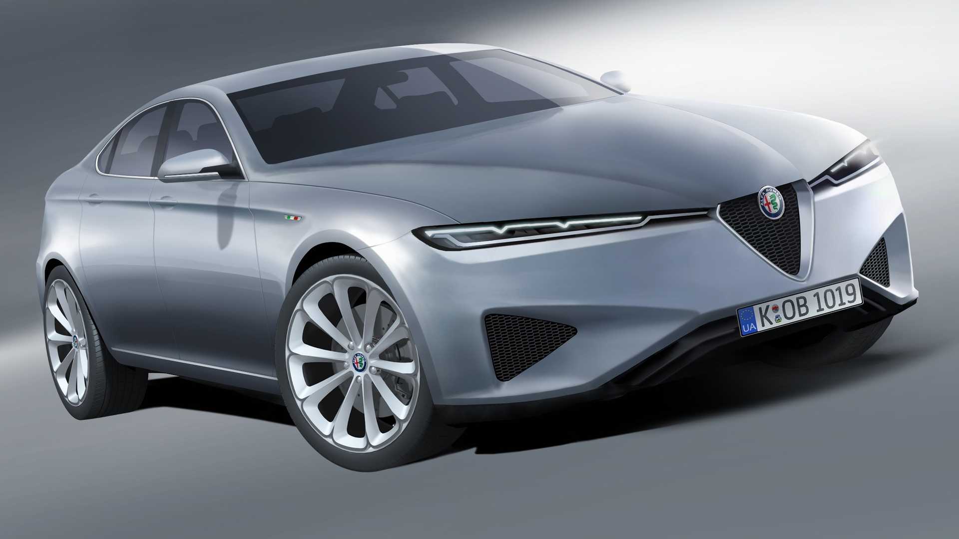 Харесва ли ви тази визия за нов седан от Alfa Romeo?