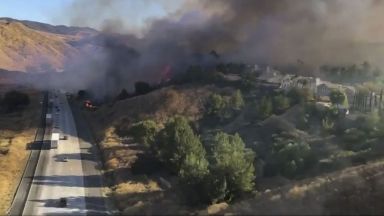 Десетки хиляди бягат от домовете си заради горските пожари в Калифорния