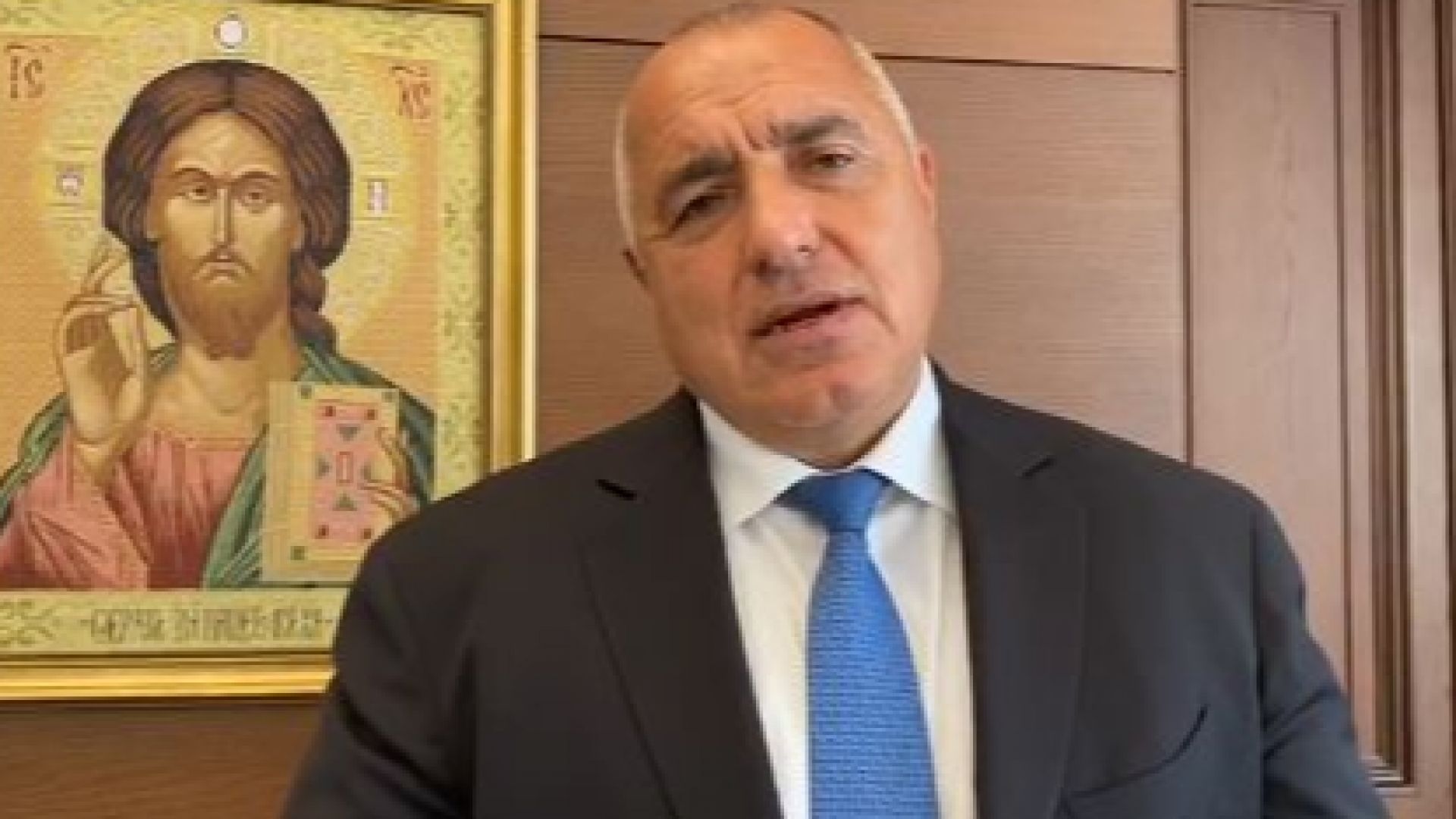 Премиерът и лидер на ГЕРБ Бойко Борисов излезе с предизборно