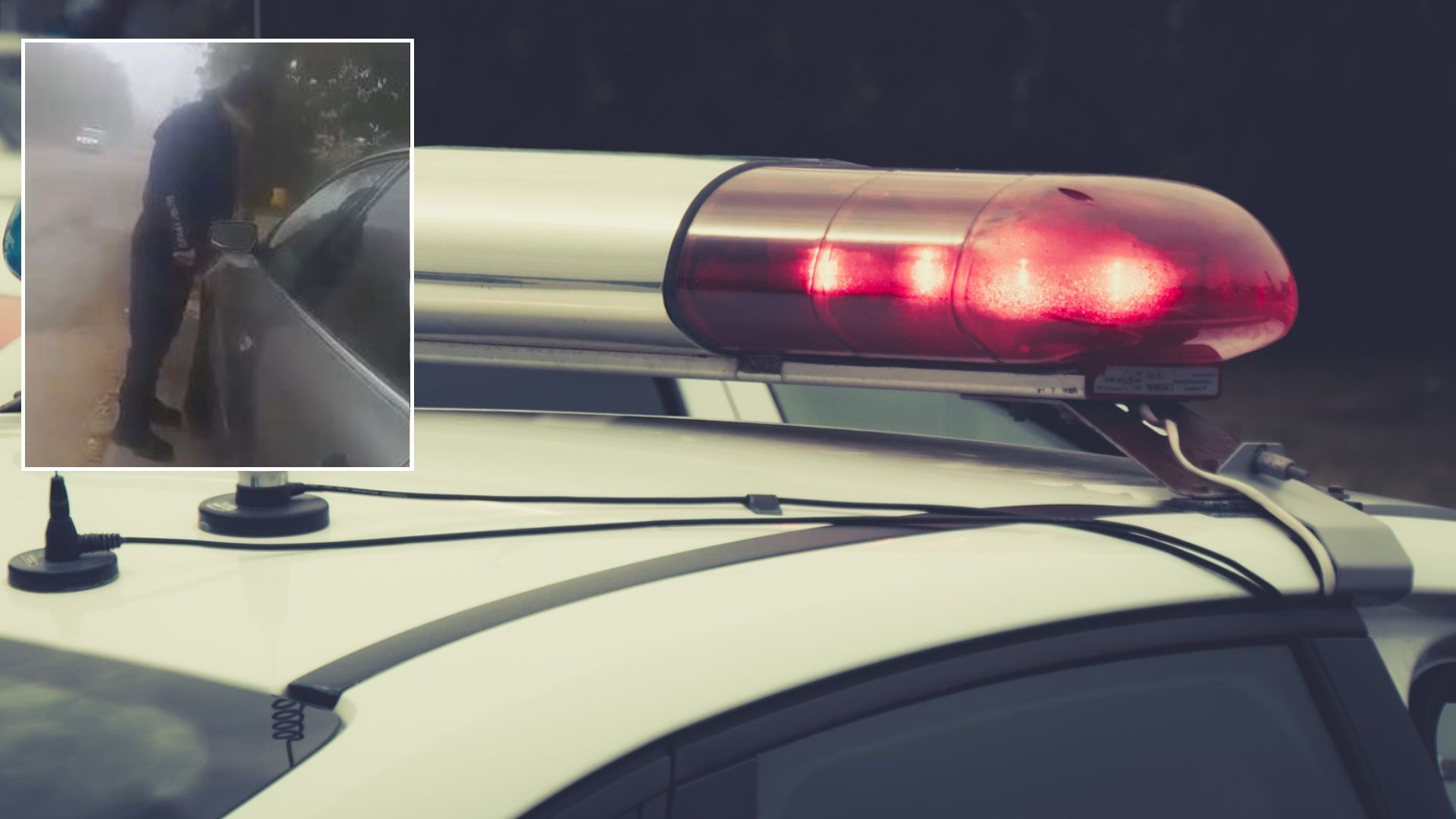 Скандален видеозапис на полицаи извършващи проверка на шофьор който неправомерно