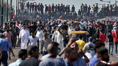  Най-малко шестима убити на митингите в Ирак 