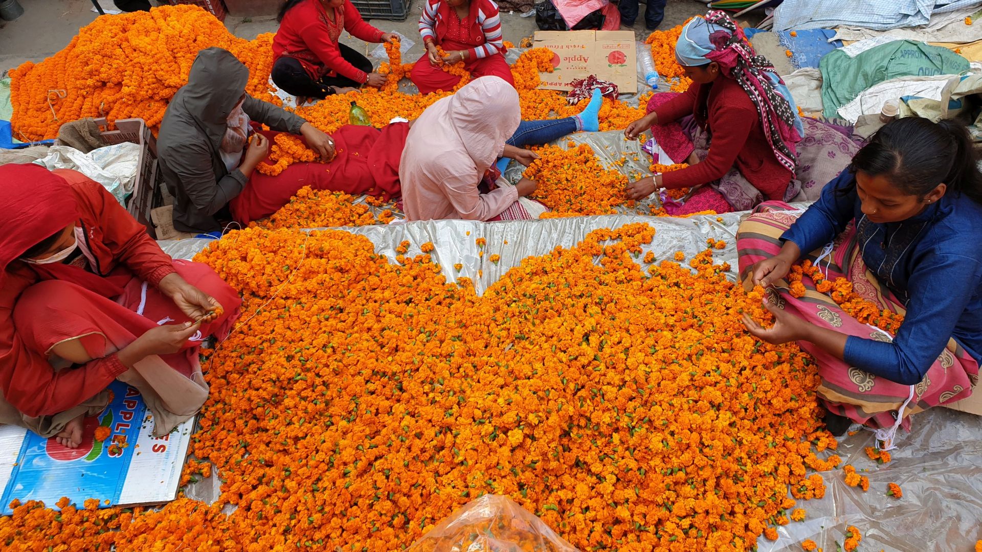 В Непал празнуват един от най важните индуистки празници Петте
