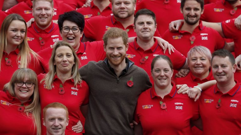 Принц Хари събра отбора от ветерани за игрите "Инвиктус" през 2020