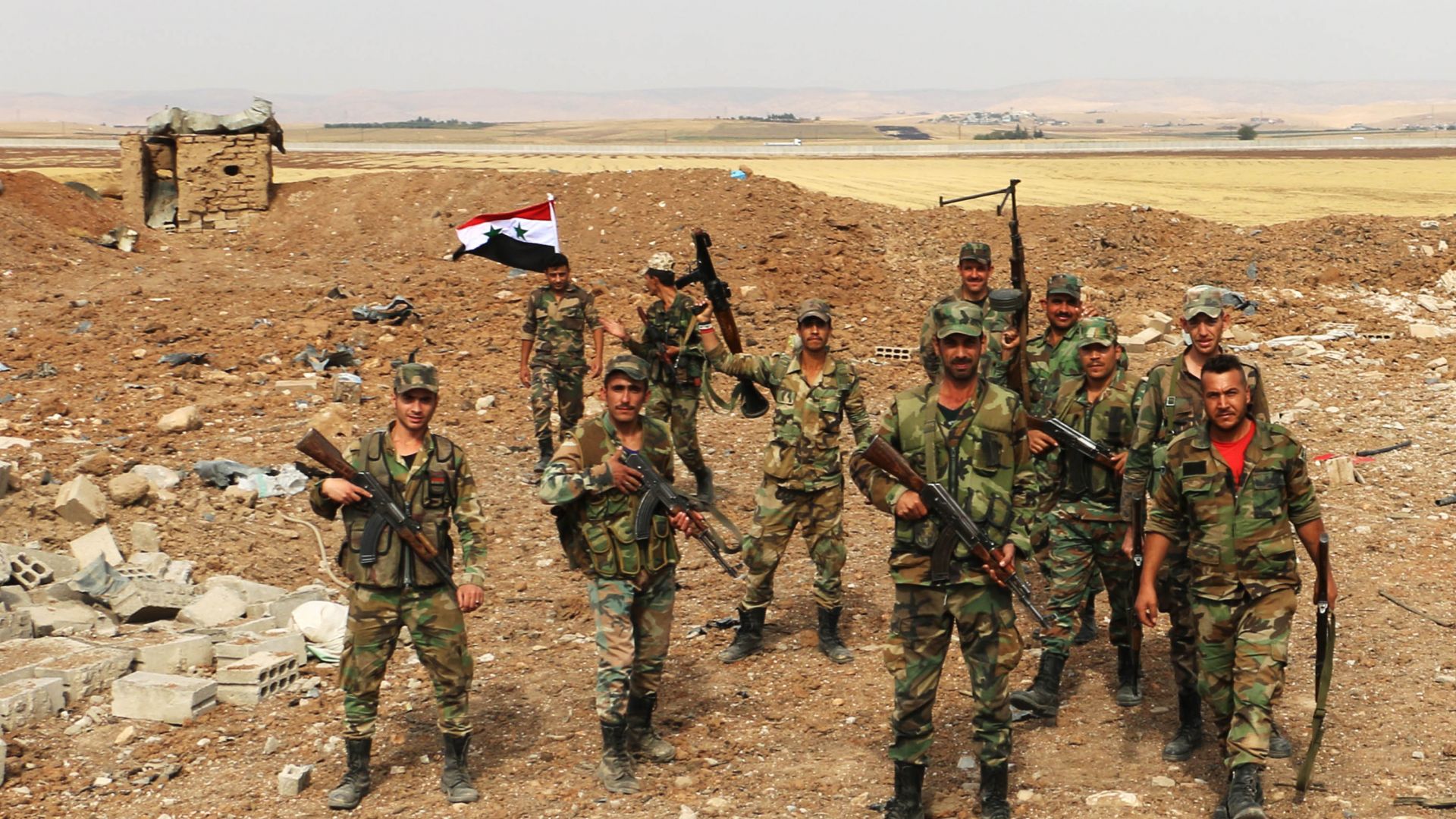 Военни от сирийската армия днес влязоха в сблъсъци с турските