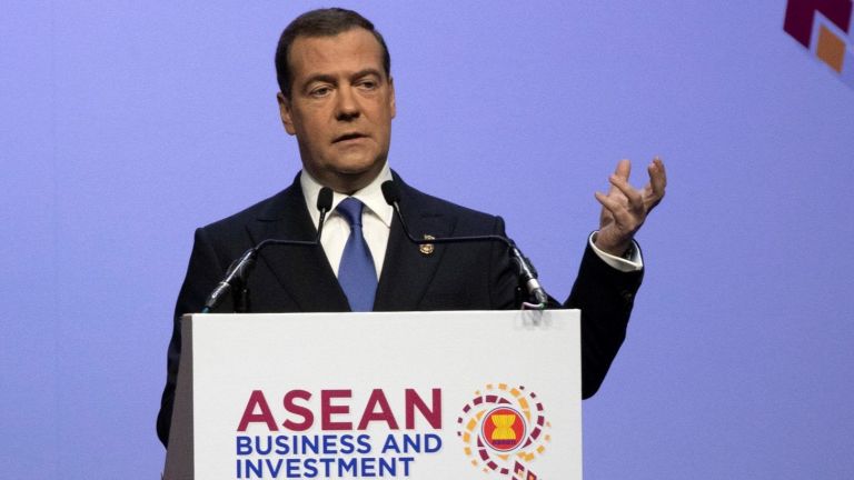 Заместник-председателят на Съвета за сигурност на Руската федерация Дмитрий Медведев