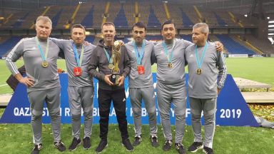 Стойчо Младенов е сред тримата номинирани за треньор на годината в Казахстан