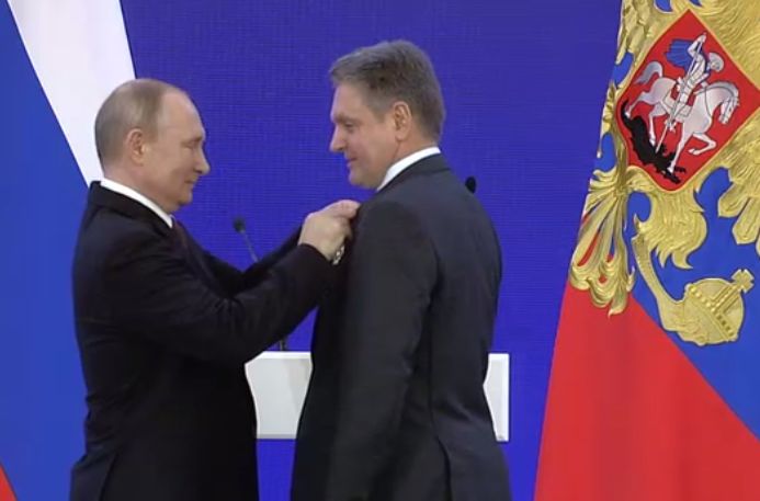 Владимир Путин връчи наградите на церемония в Кремъл