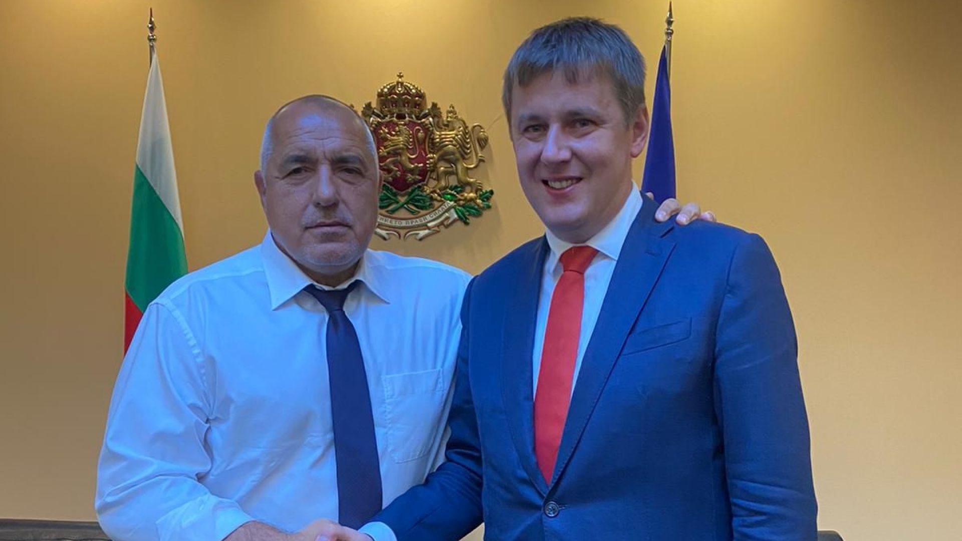 Министър председателят Бойко Борисов се срещна с министъра на външните