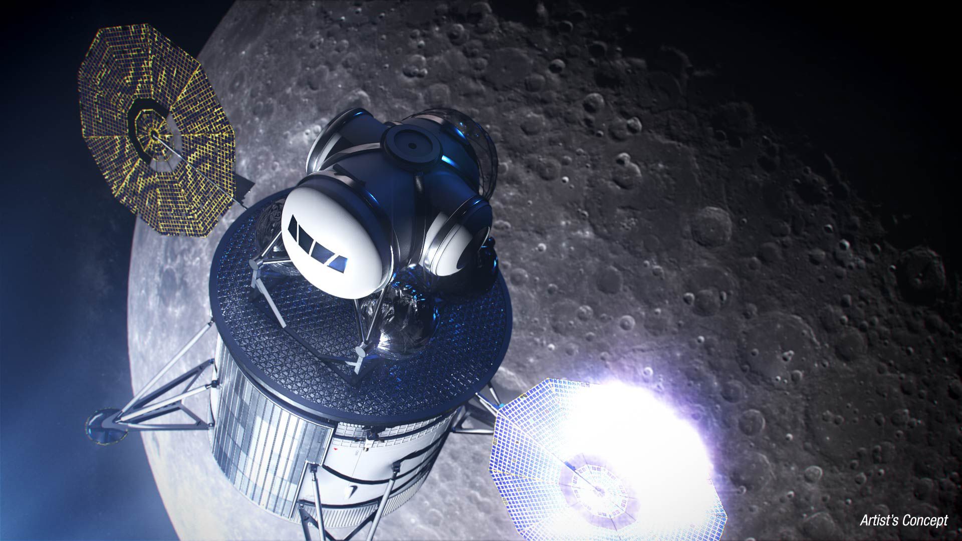 Boeing представи апарат за кацане на Луната