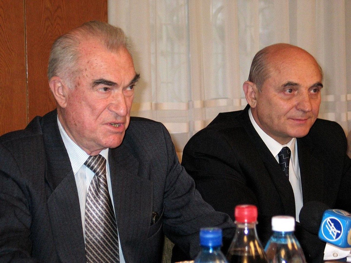 Виктор Шарапов /вляво/ и Анатолий Щелкунов, бивш консул на Русия във Варна 
