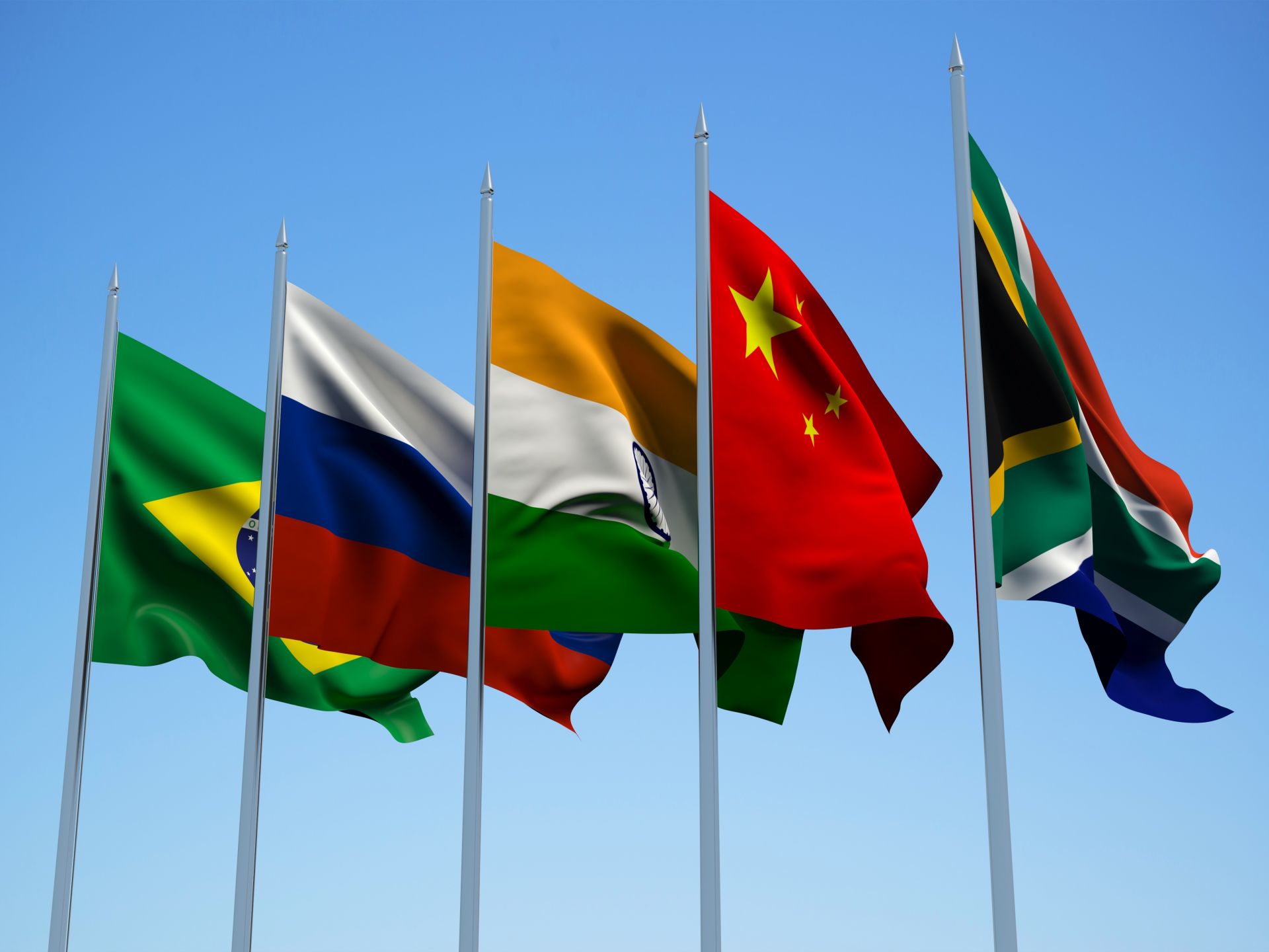 В БРИКС членуват Бразилия, Русия, Индия, Китай и Южна Африка
