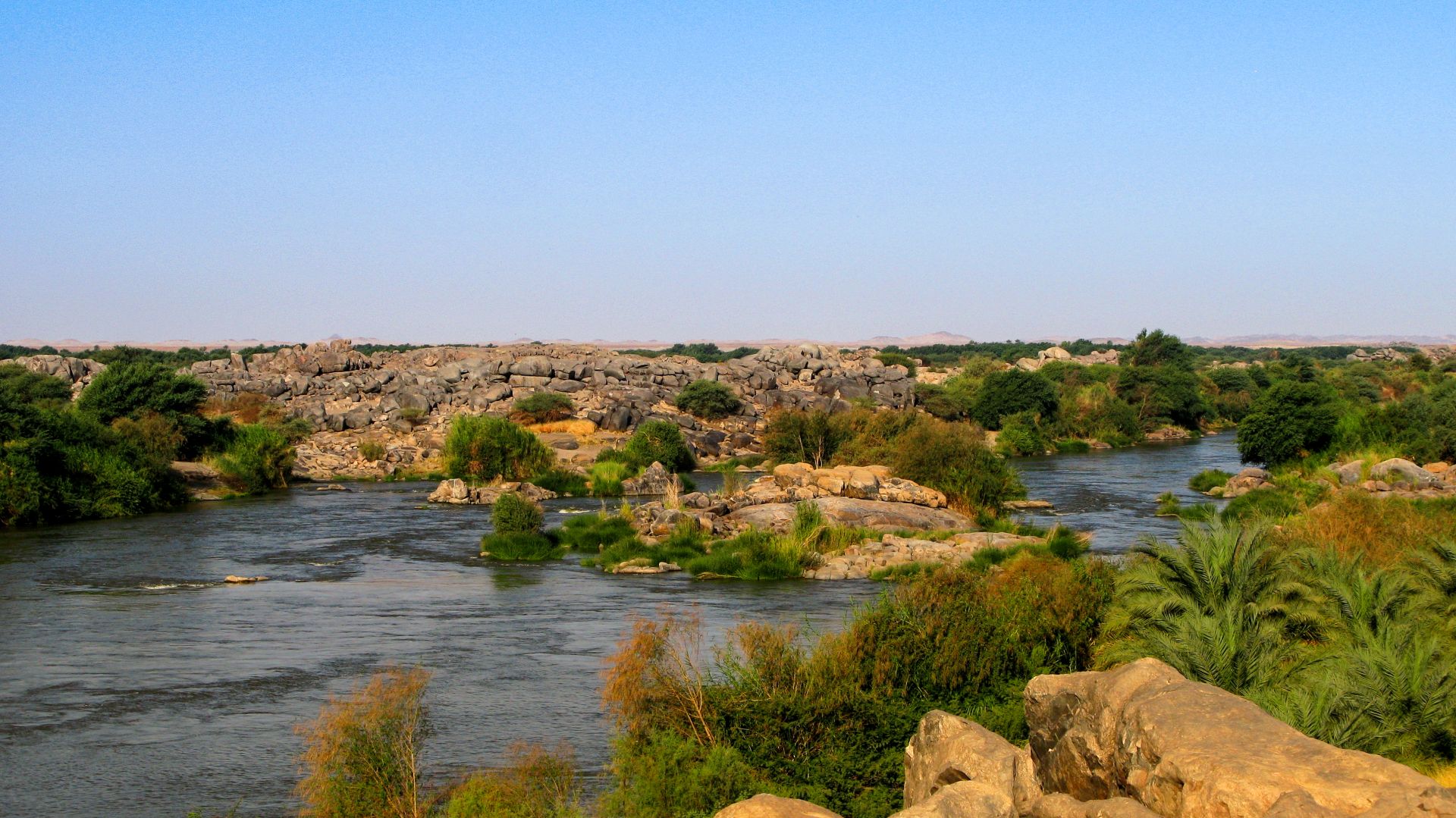 Река Нил в Судан