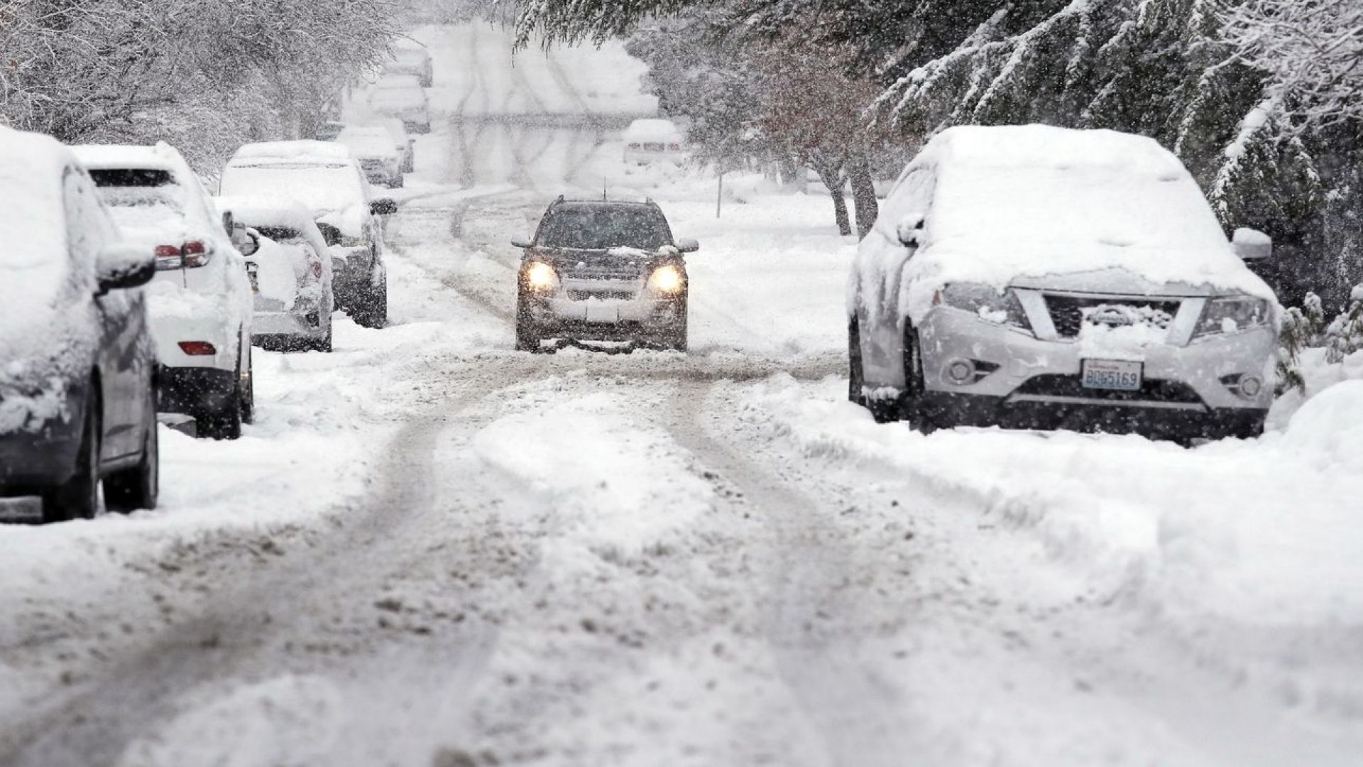 Арктически студ скова голяма част от САЩ от Средния