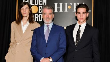 Синовете на Пиърс Броснан станаха първите момчета посланици на наградите "Златен глобус"