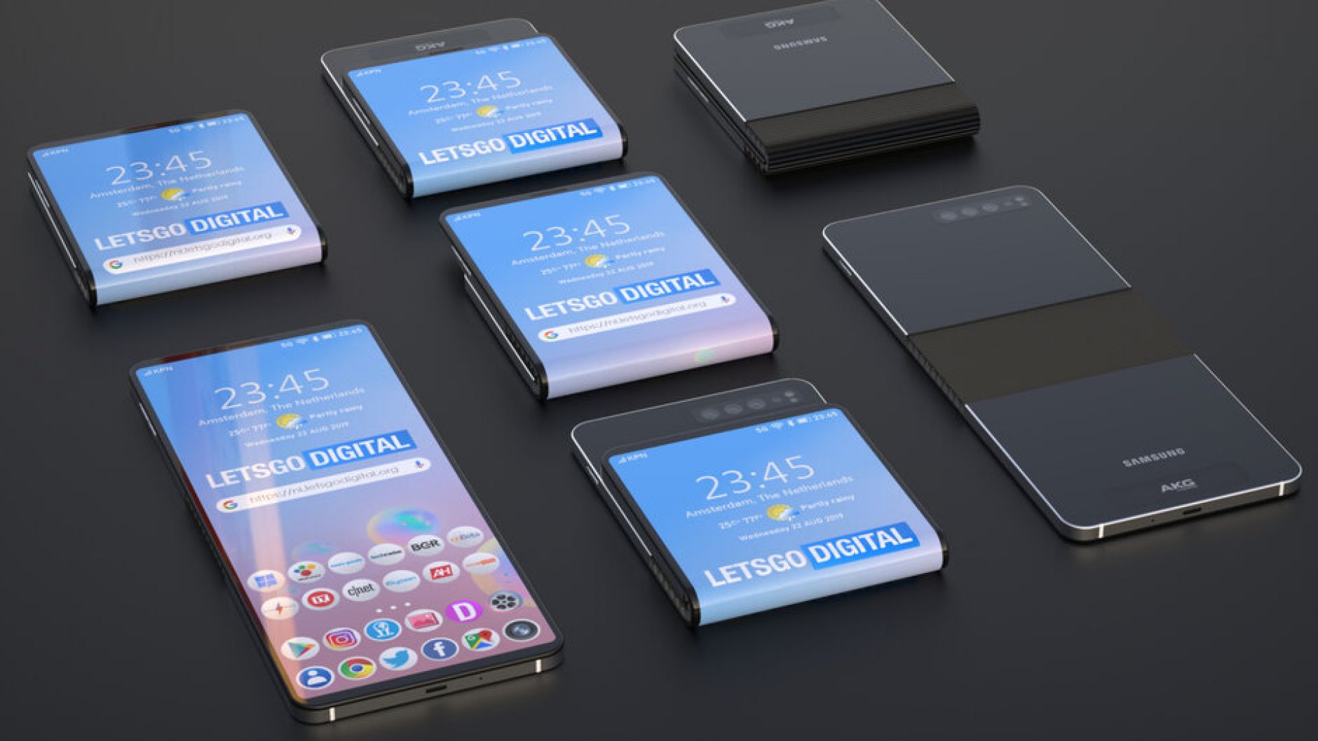 Samsung подсказва за нов сгъваем смартфон