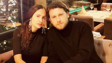 Мариана Попова и Веселин Плачков кръстиха дъщеря си