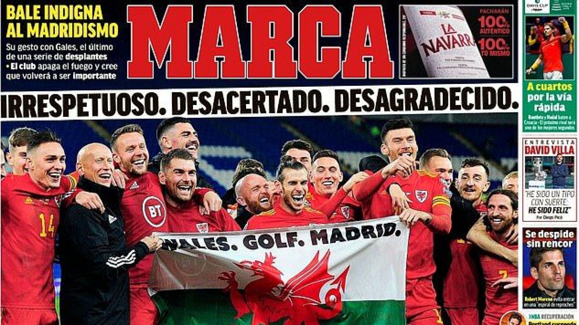 Мадридският "Marca" скочи на Бейл след гаврата с Реал