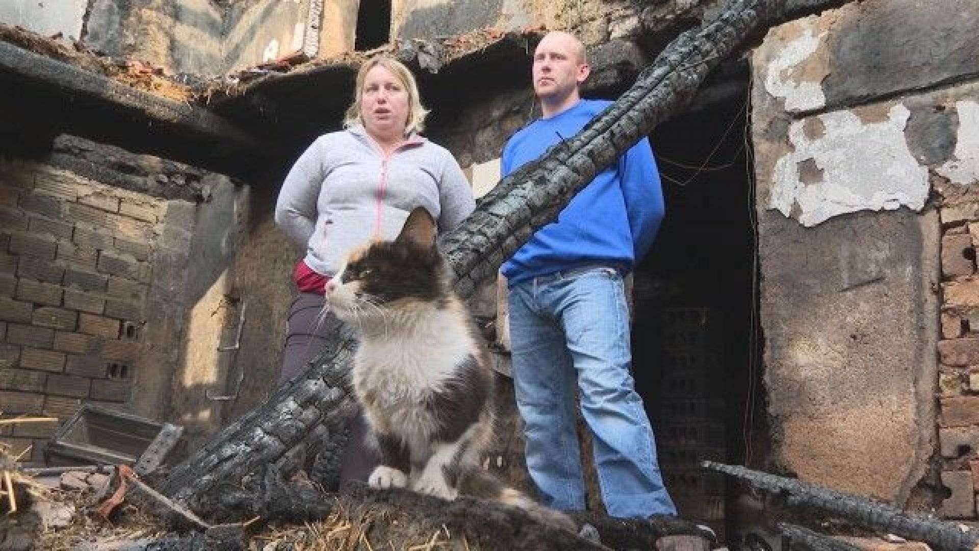 Пожар изпепели дома на младо семейство във великотърновското село Масларево