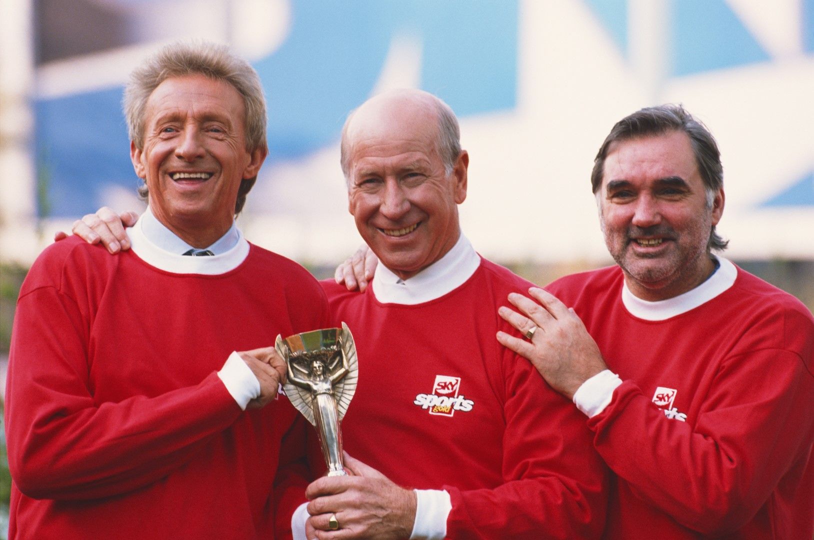 Тримата велики в историята на Юнайтед - Денис Лоу, Боби Чарлтън и Джордж Бест