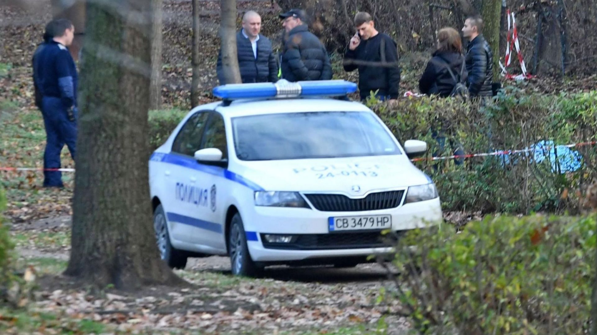 Убийство в Борисовата градина в София (снимки+видео)