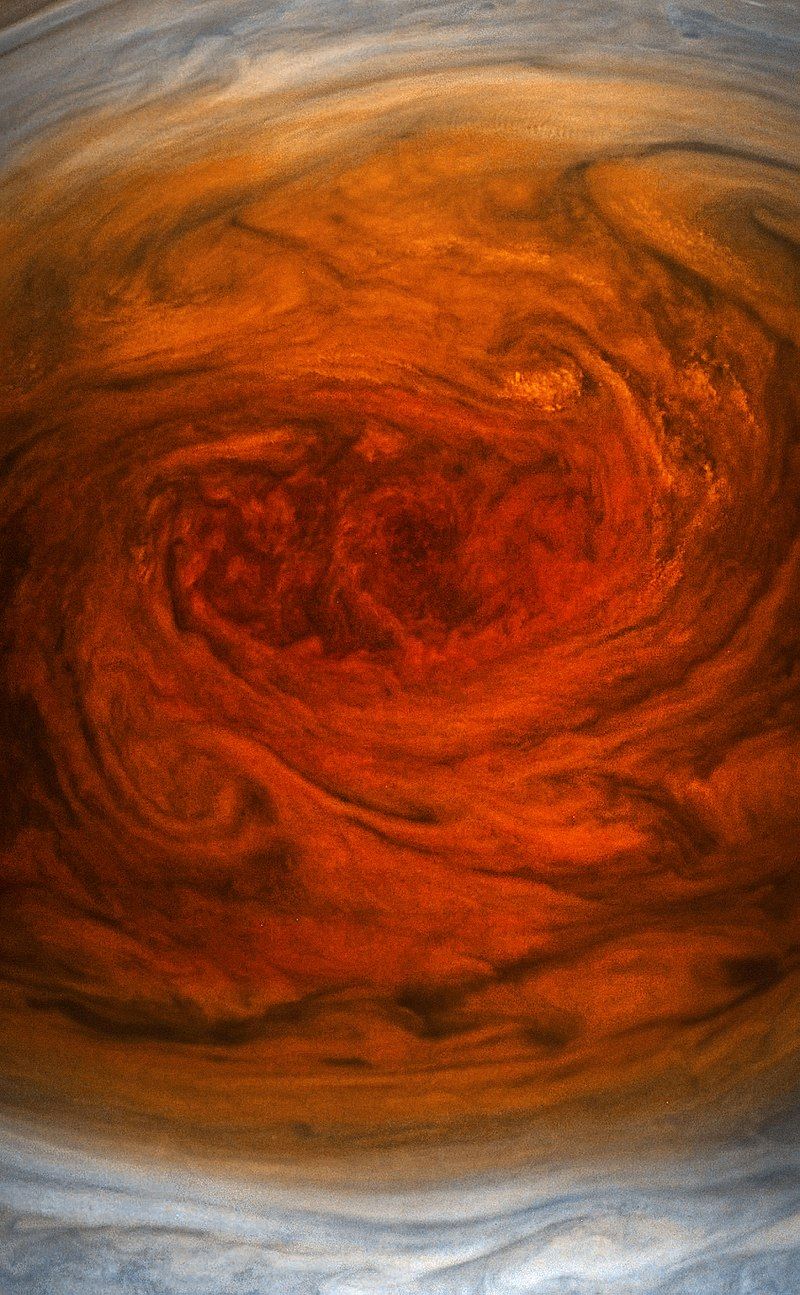 Голямото червено петно е най-масивната буря в Сълнчевата система