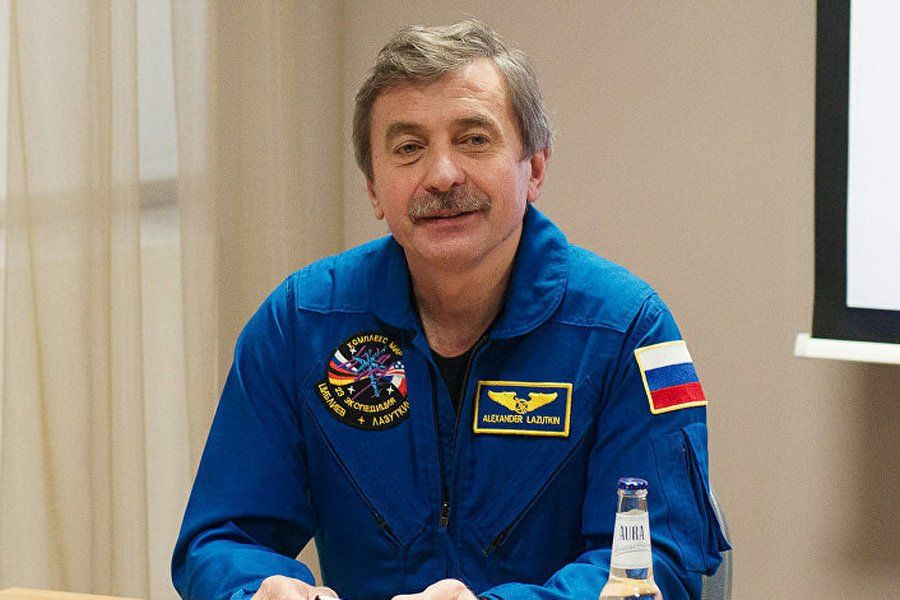  Руският космонавт Александър Лазуткин 