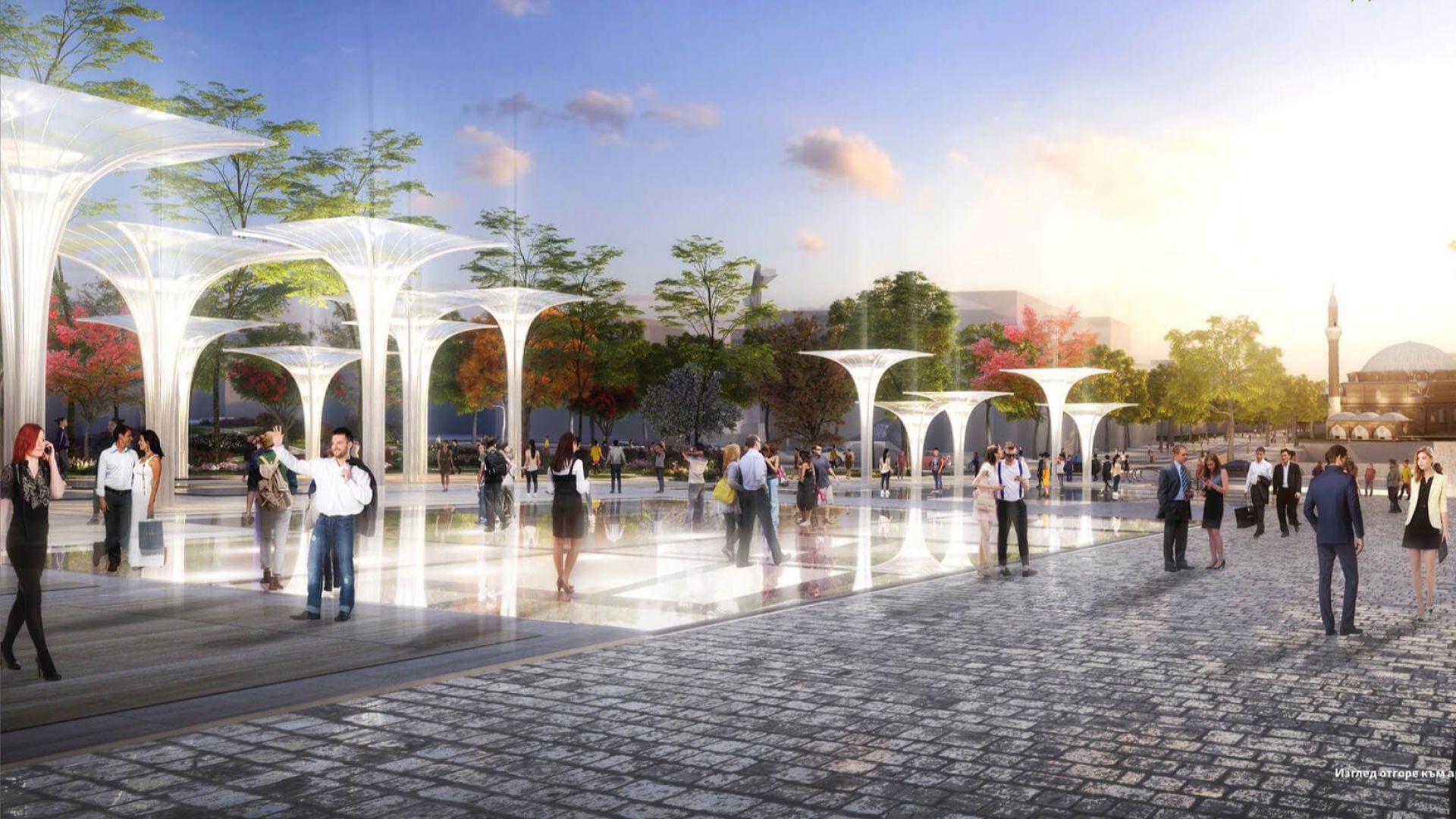 През 2021 г площад Света Неделя ще бъде свързан с