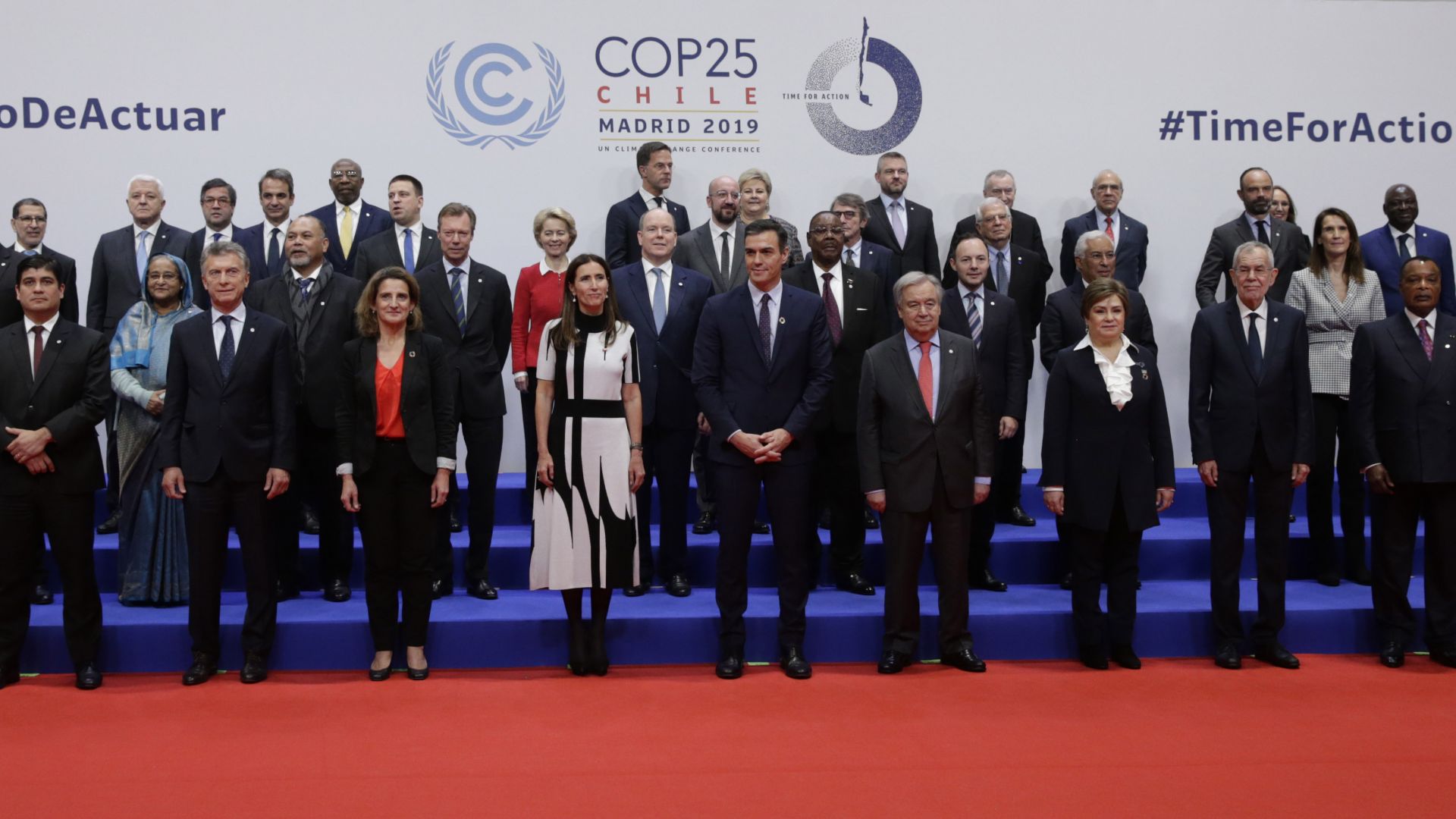 Световните лидери събрали се в Мадрид на организираната от ООН