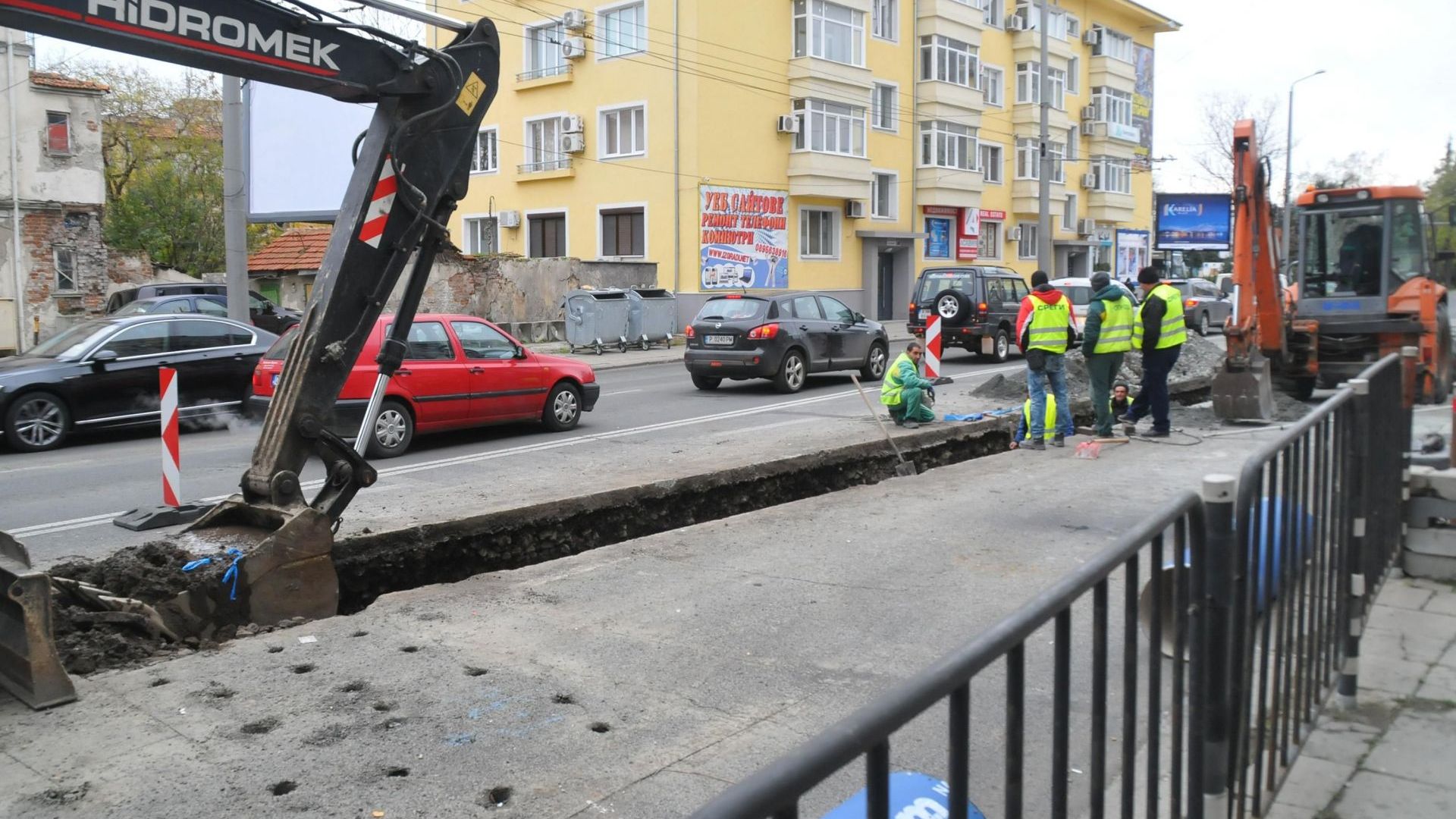 ВиК Бургас подменя старите магистрални водопроводи Ще се изградят две