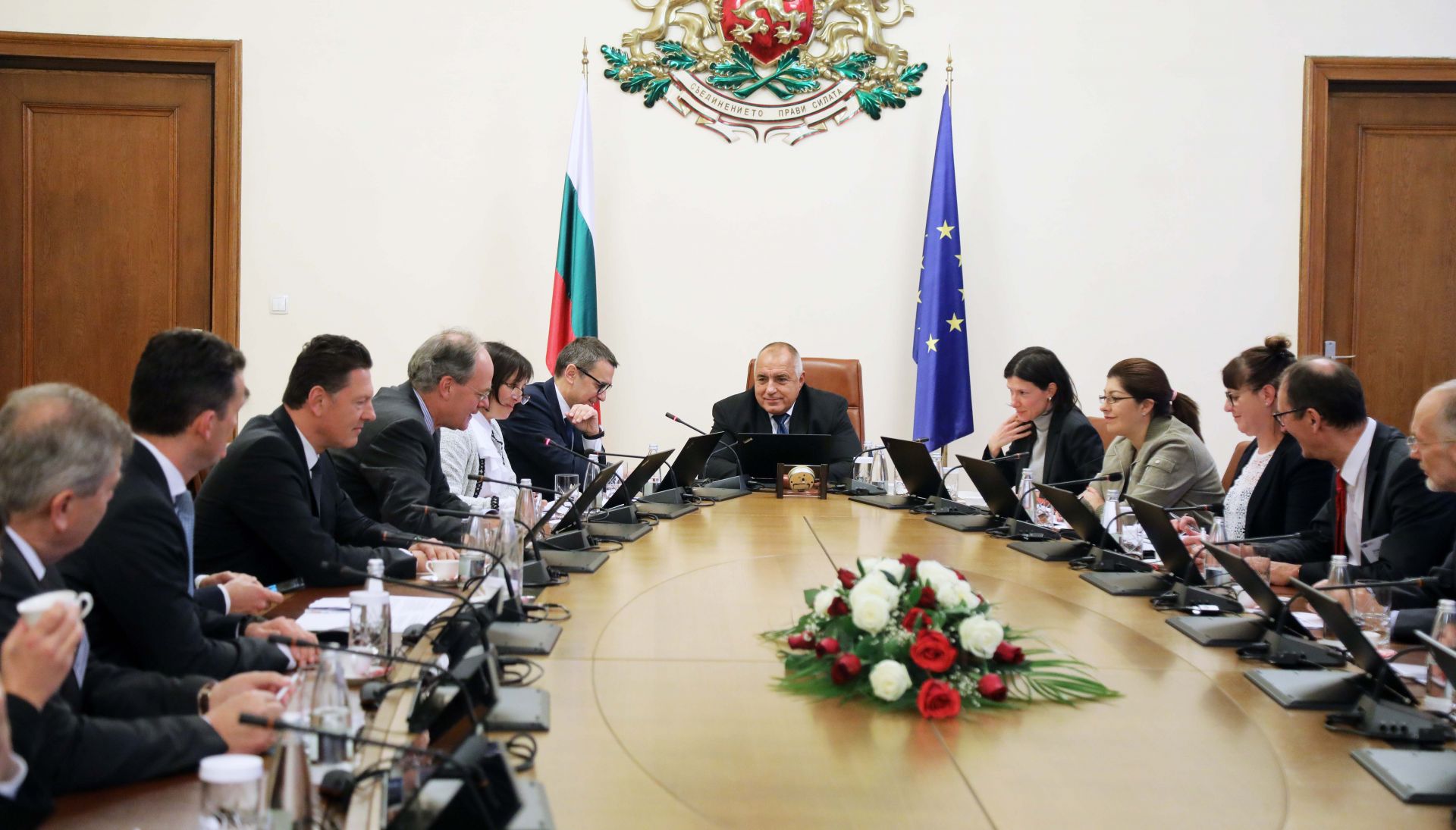 Премиерът Бойко Борисов проведе среща с представители на Германо-българската индустриално-търговска камара и Източната комисия на германската икономика