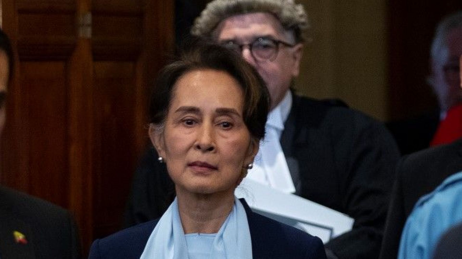 Лидерът на Мианма Аун Сан Су Чжи отхвърли днес пред
