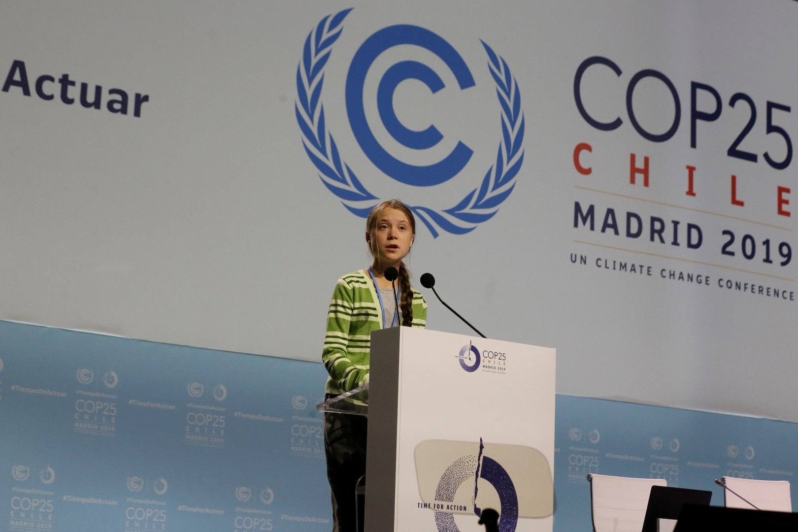 На форума в Мадрид Грета Тунберг обвини политическите и бизнес лидери, че търсят вратички в правилата, за да подобрят имиджа си в борбата срещу климатичните промени