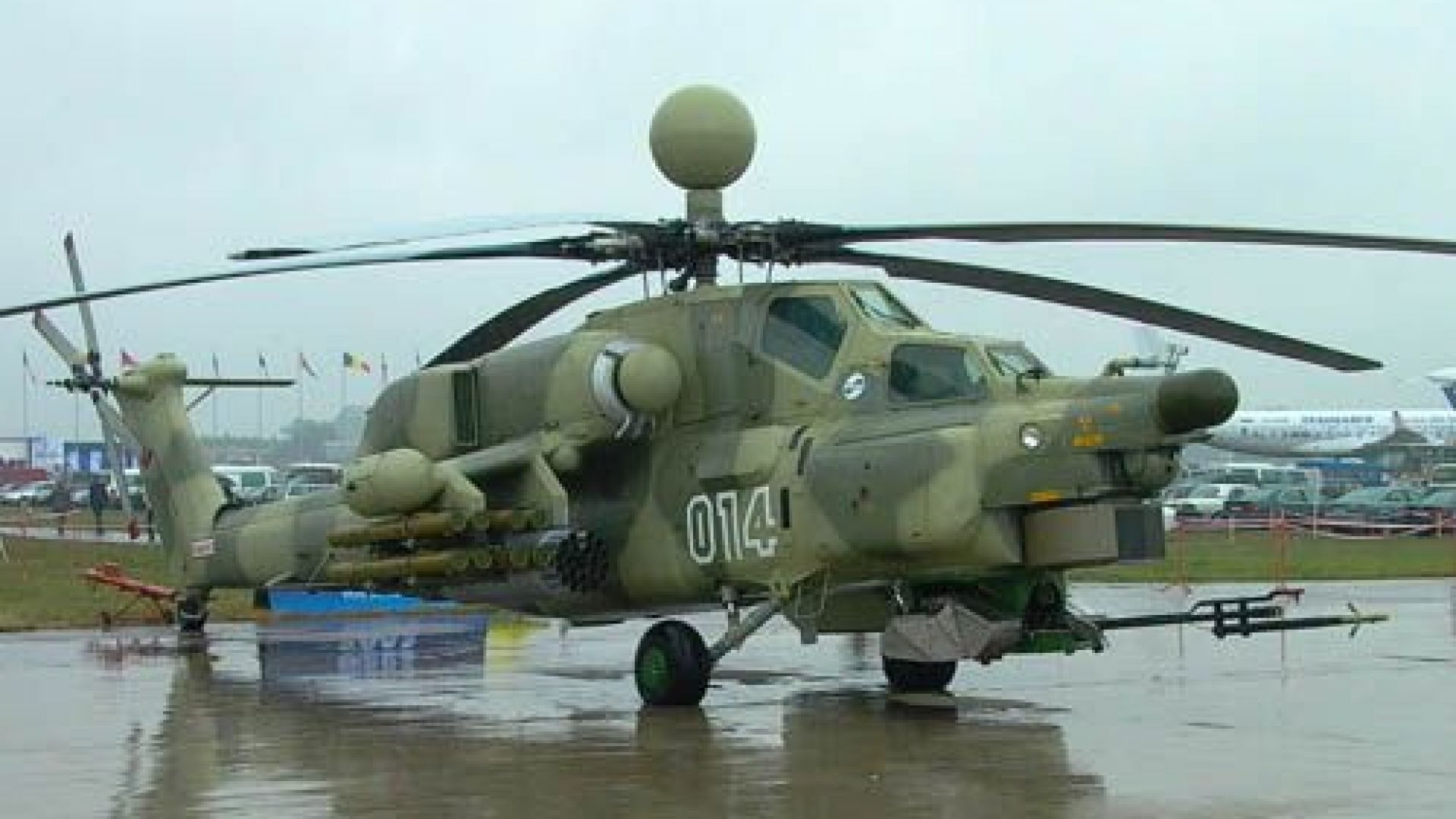 Атакуващ боен хеликоптер Ми-28Н катастрофира в Краснодарския край в Южна