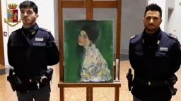 Изчезнала преди близо 23 години картина на Густав Климт се "завърна" в италианска галерия