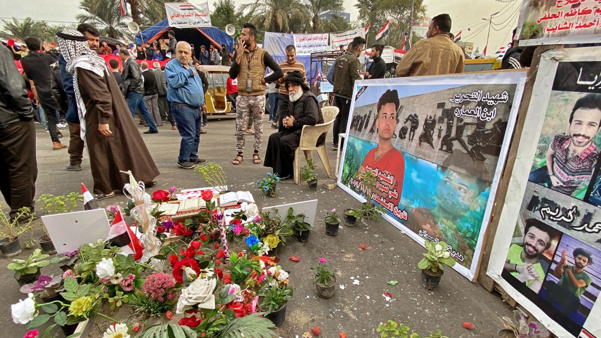 Мъж застреля 4-ма протестиращи в Багдад,  демонстранти го линчуваха