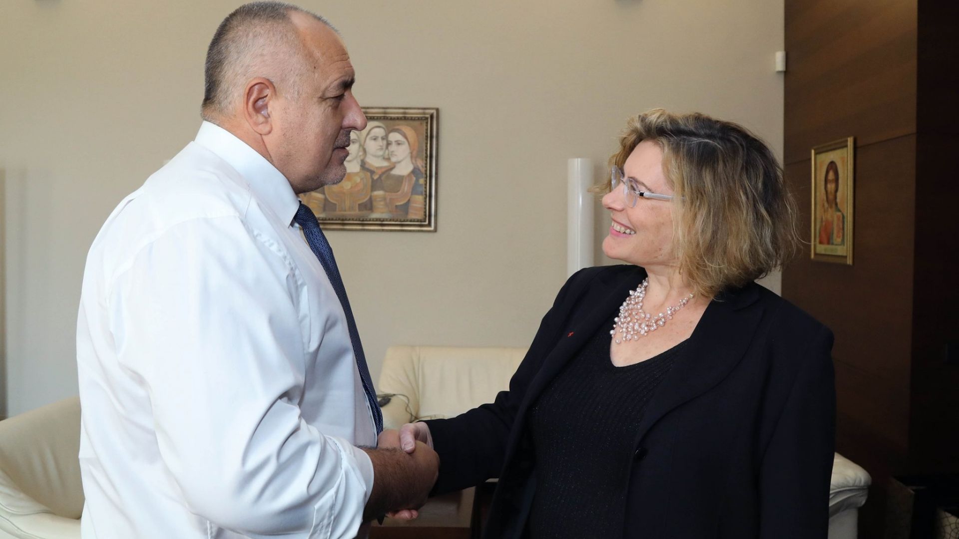 Министър председателят Бойко Борисов се срещна с посланика на Франция Флоранс