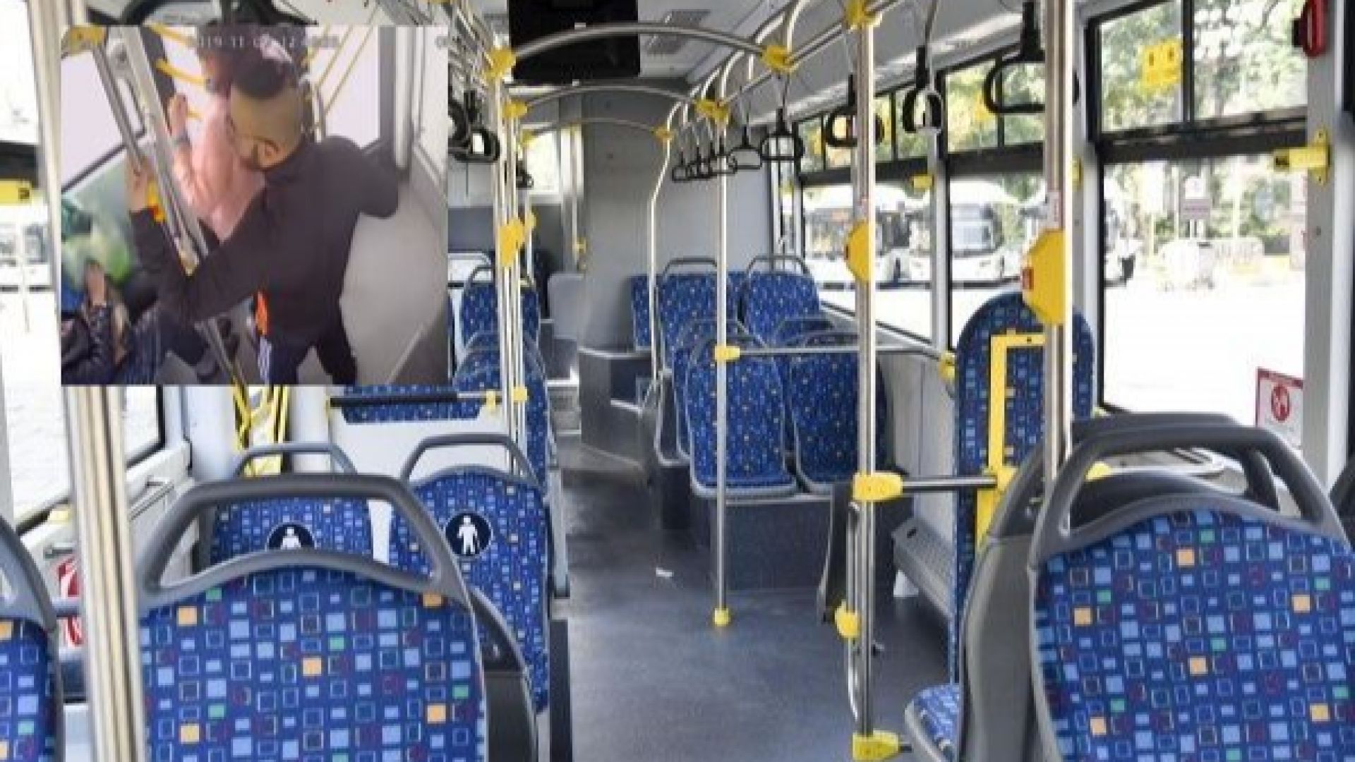 Млад мъж който притеснява жени в столичния градски транспорт като