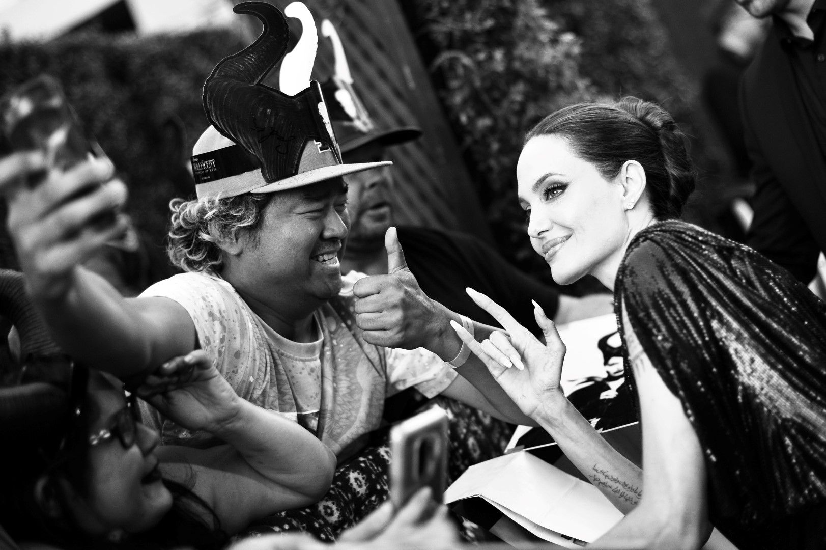 Анджелина Джоли на премиерата на "Господарка на злото 2" в Ню Йорк през септември