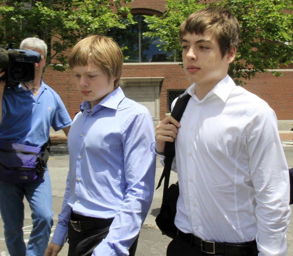 Александър Вавилов (вдясно) и брат му Тимоти - синове на руски шпиони, бяха признати за канадски граждани, снимка от 2010 г.