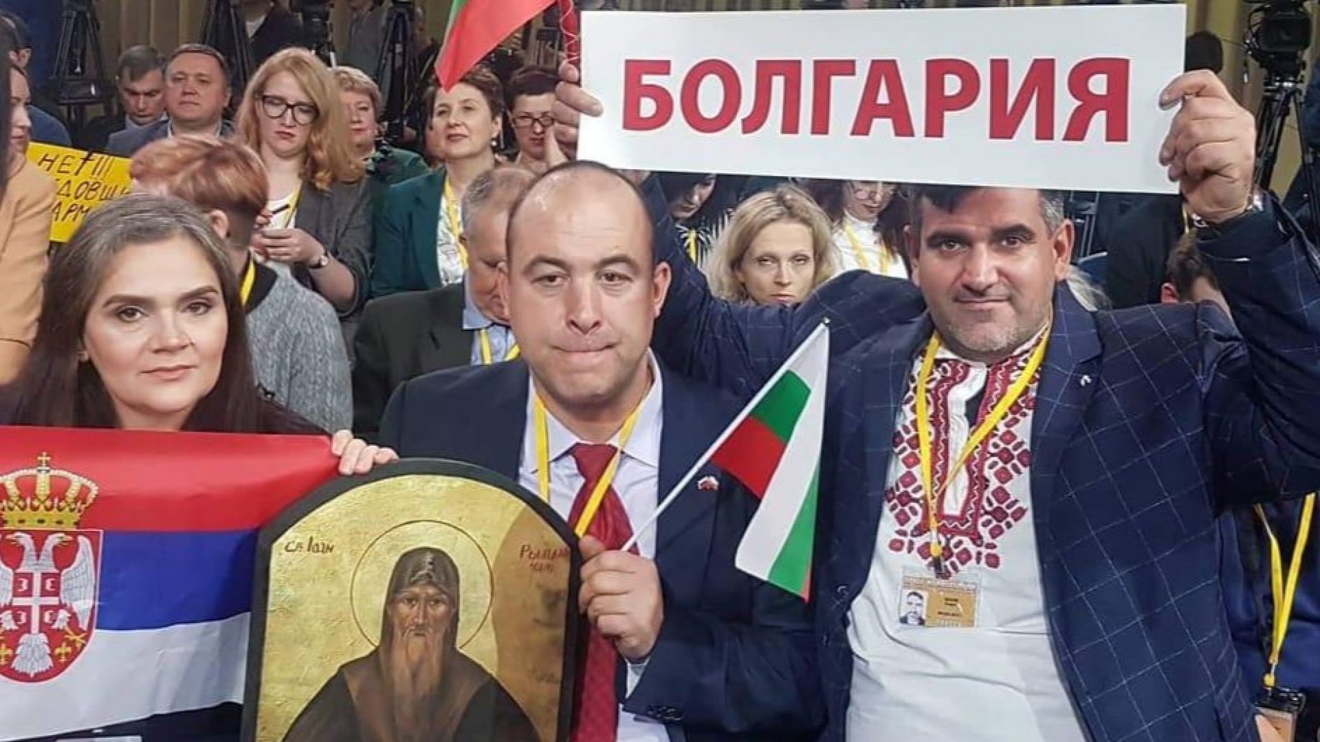 Българският журналист Атанас Стефанов от агенция Булпрес прекъсна годишната пресконференция