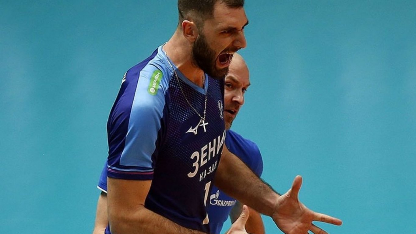 Цветан Соколов е шампион на Русия по волейбол