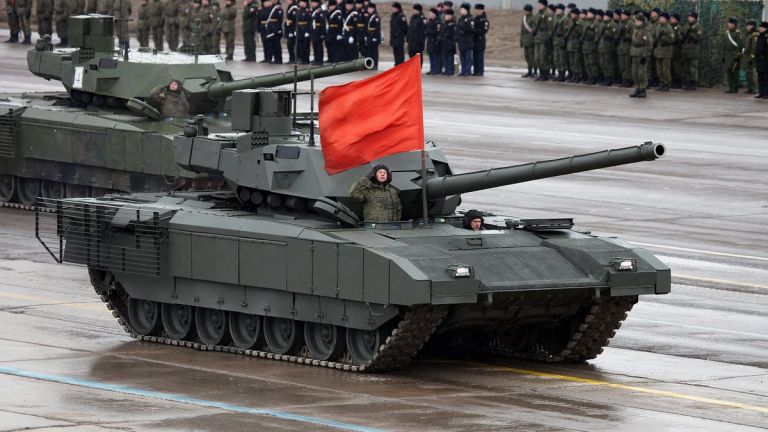 Важно предимство на най-новия руски танк - има тоалетна
