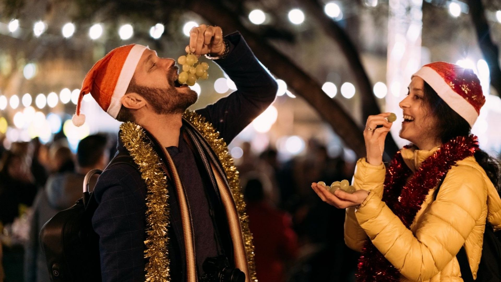 Малко село в Испания отбеляза навлизането в Новата година и