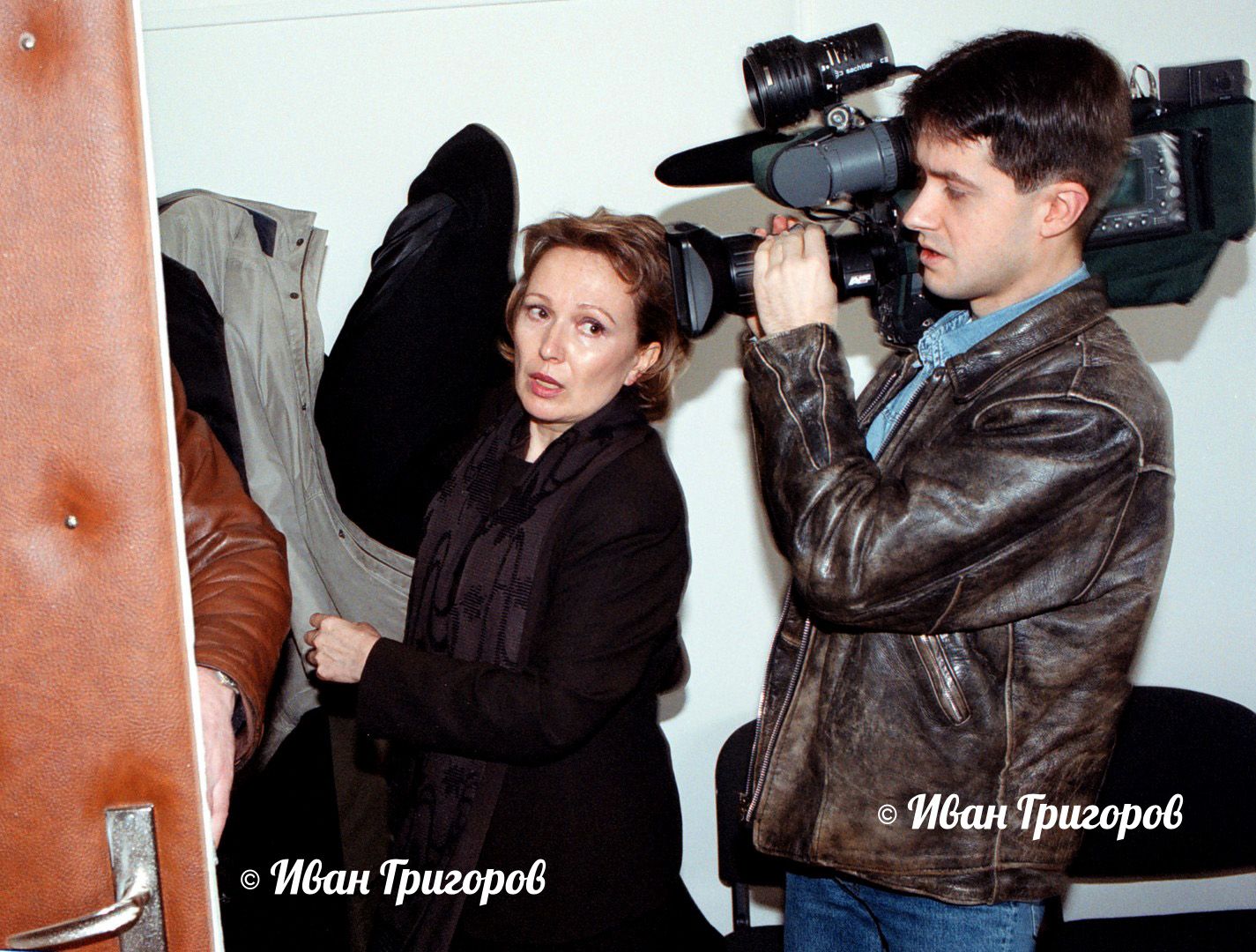 15 март 2004 г. - Силва Зурлева в СЕМ с оператор на Нова телевизия