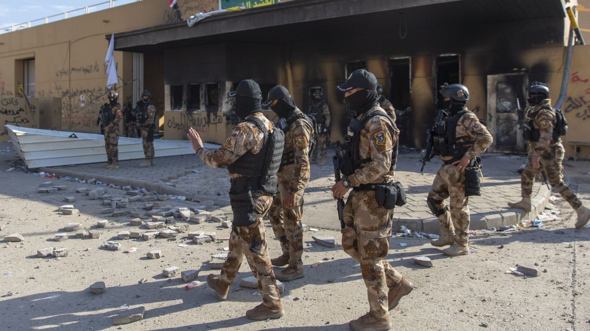 Ракета се взриви в силно укрепената Зелена зона в Багдад