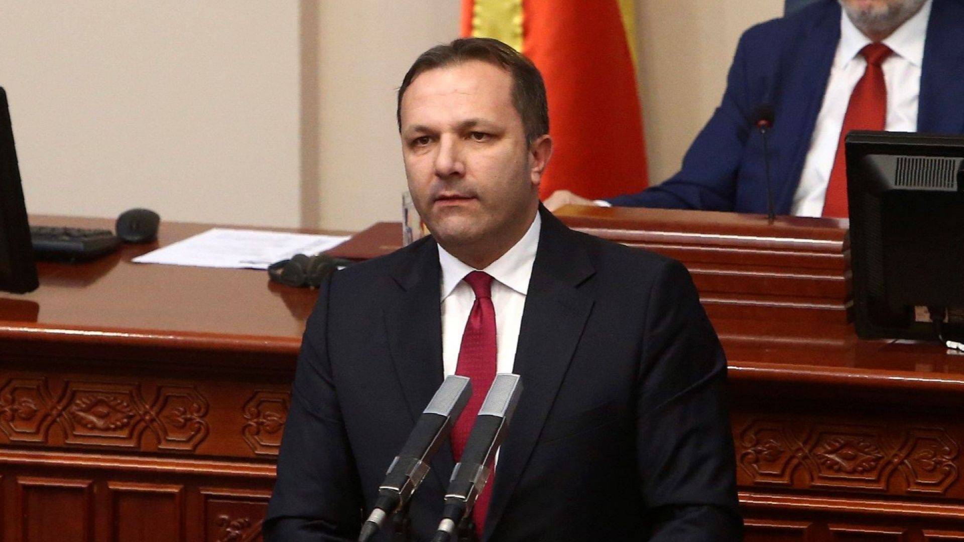 Премиерът на Северна Македония Оливер Спасовски обяви днес облекчаване на