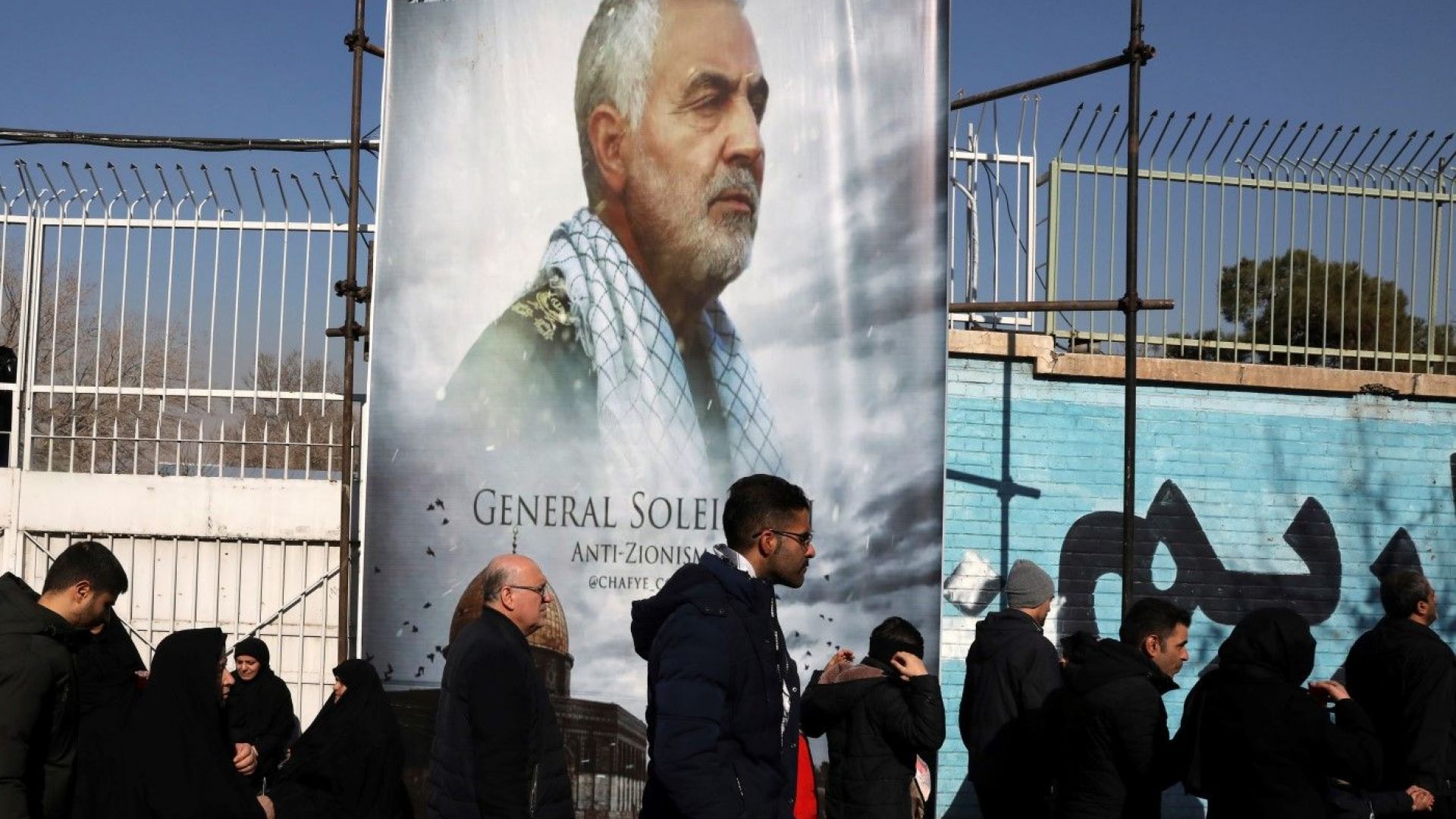 Иранският генерал Касем Солеймани който беше убит в Багдад е